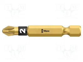 WERA Punta de destornillador Pozidriv® PZ2 BiTorsion
