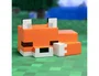 Wondee Lámpara Minecraft Fox Decoración Baby Fox Light 16 cm, Oficial, Modelo Zorro Cubico, Luz Ambiental, para Habitación Gamer, Regalo