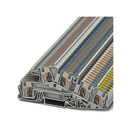 Phoenix Contact 3214049 PTI 4-PE/L/N Terminal de protección de conductor de tierra