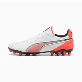 Botas de Fútbol para Adultos Puma King Ultimate Mg Blanco