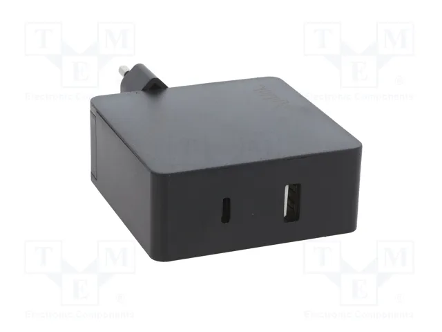 LOGILINK Cargador USB 65W con Salidas USB-A y USB-C