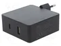 LOGILINK Cargador USB 65W con Salidas USB-A y USB-C