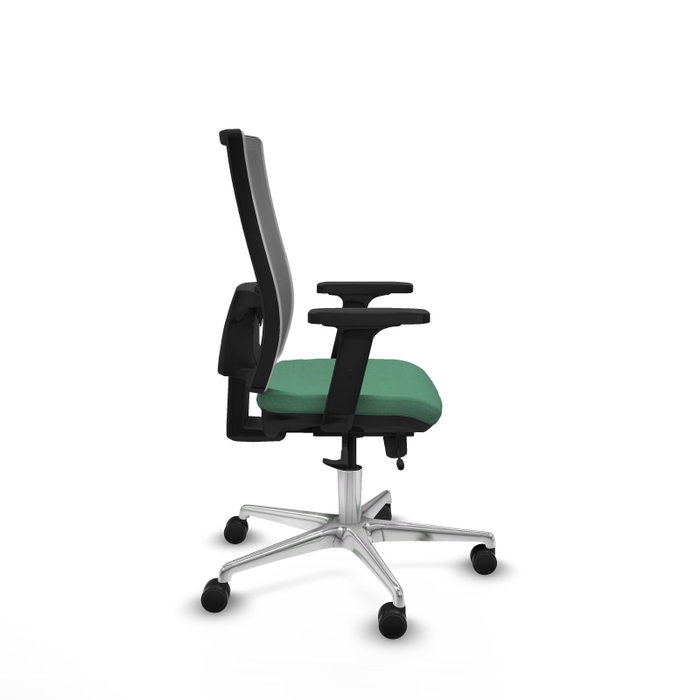PIQUERAS Y CRESPO Silla de oficina Horna Verde Esmeralda y Gris PIQUERAS Y CRESPO Silla de oficina Horna Verde Esmeralda y Gris