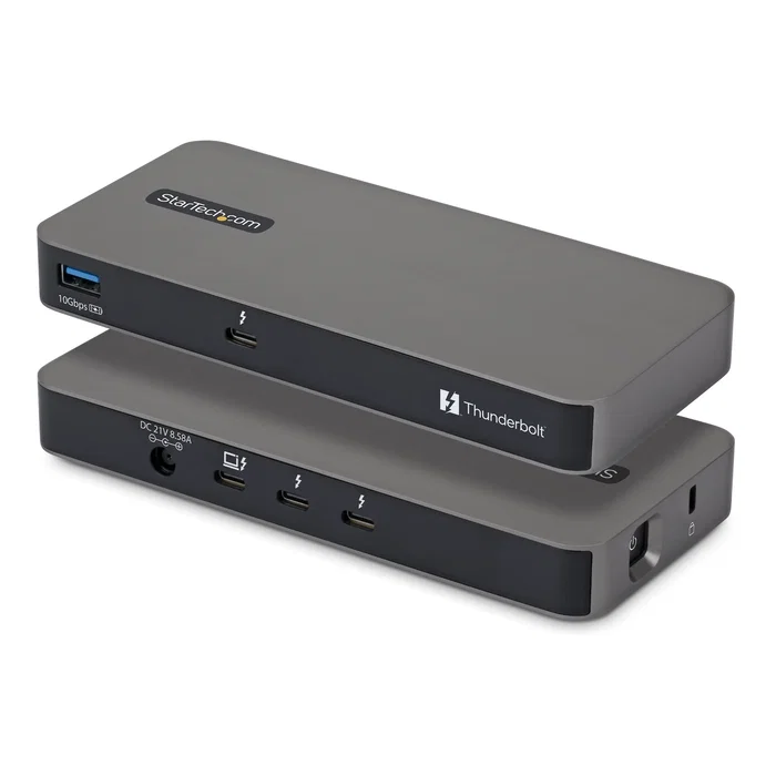 StarTech.com Hub Thunderbolt 5 4 Puertos con KVM Thunderbolt Share