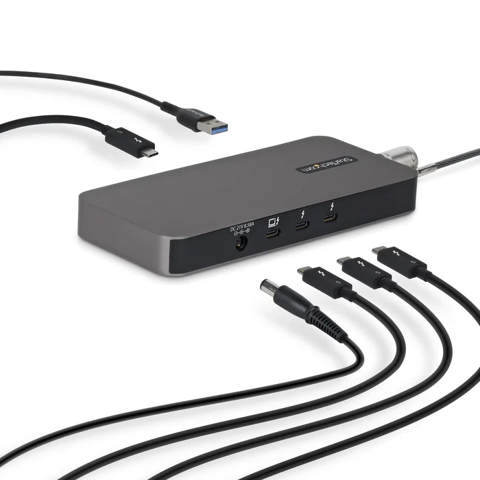 StarTech.com Hub Thunderbolt 5 4 Puertos con KVM Thunderbolt Share
