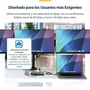 StarTech.com Hub Thunderbolt 5 4 Puertos con KVM Thunderbolt Share
