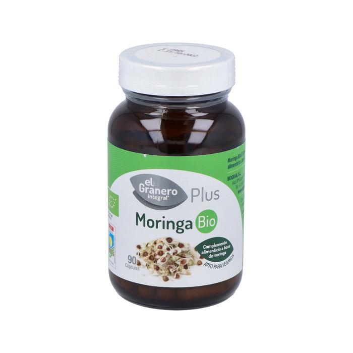 EL GRANERO MORINGA BIO 400mg 90 cápsulas EL GRANERO MORINGA BIO 400mg 90 cápsulas