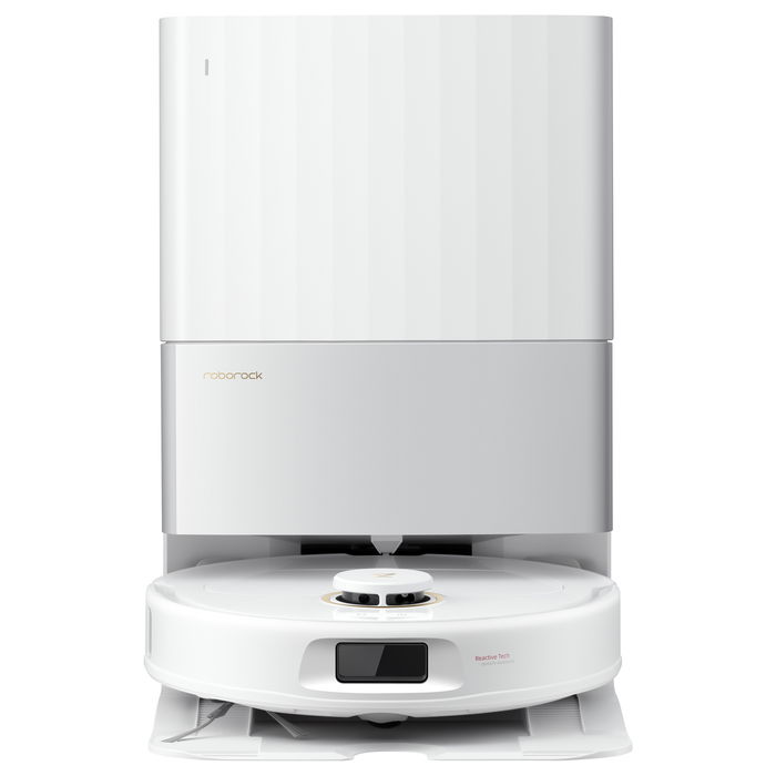 Roborock Qrevo Robot Aspirador y Fregador Inteligente, Multifunción, 7000 Pa, Láser LiDAR, Docking Station, Blanco