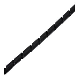 Helos Espiral protector de cables 6 - 60 mm, 10 m, Negro