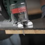 Wolfcraft Hojas de sierra de calar HSS con vástago en T, corte fino, 6 mm, 3 uds