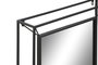 DKD Home Decor Espejo de Hierro y Cristal Negro 53x10x75 cm