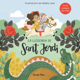 ESTRELLA POLAR, La llegenda de Sant Jordi amb solapes de roba - La Lluna de Paper