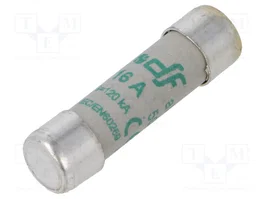 DF ELECTRIC Fusible de cartucho 16A 500VAC aM 10,3x38mm