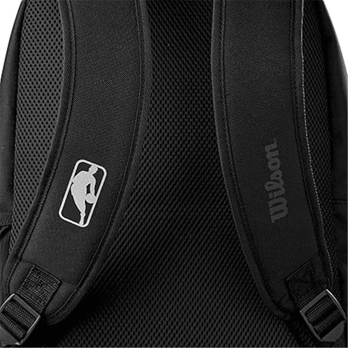 Mochila Casual Wilson NBA Team Backpack Negro Dorado Deportivo
