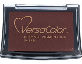 Tsukineko Almohadilla de tinta VERSACOLOR marrón claro opaca 95x65mm