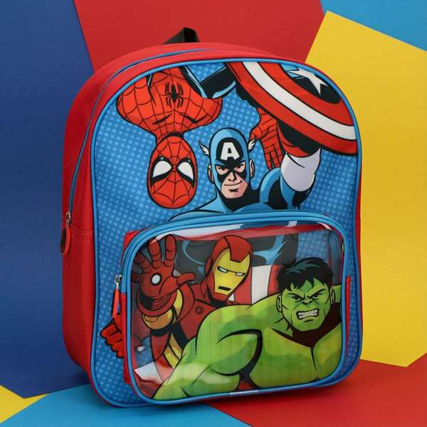 Cerdá Mochila Infantil Avengers Marvel Roja