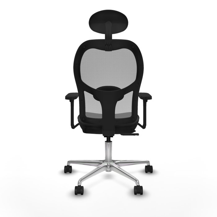 PIQUERAS Y CRESPO Silla de oficina Jorquera Gris con mecanismo Sincro/Traslack