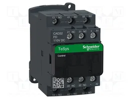 SCHNEIDER ELECTRIC Contactor TeSys D 5-polar 110VDC 10A