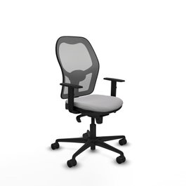 PIQUERAS Y CRESPO Silla de oficina Jorquera Gris con mecanismo Sincro
