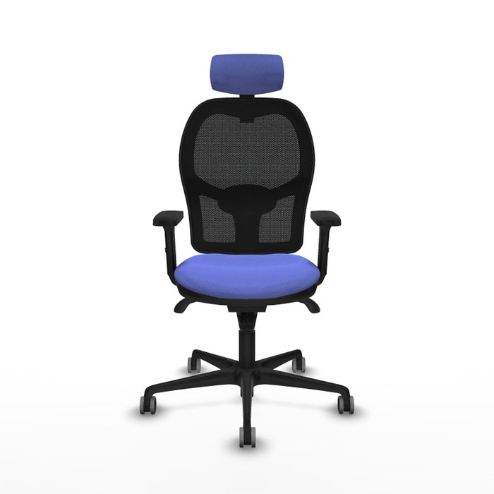 PIQUERAS Y CRESPO Silla de oficina Jorquera Azul claro y Negro