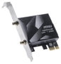 MSI GPBE94 Herald BE9400 Tarjeta PCIe WiFi 7