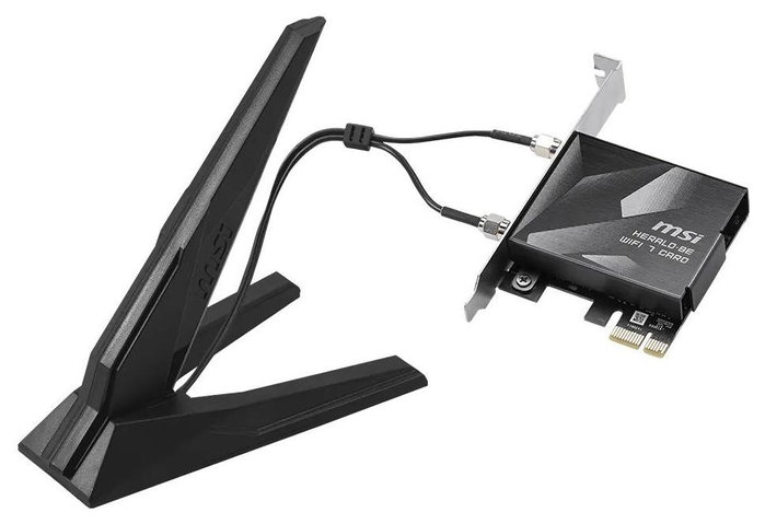MSI GPBE94 Herald BE9400 Tarjeta PCIe WiFi 7 MSI GPBE94 Herald BE9400 Tarjeta PCIe WiFi 7