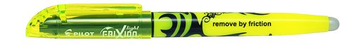 Marcador Fluor Pilot Frixion Light Amarillo (Borrable) (Set de 12) Marcador Fluor Pilot Frixion Light Amarillo (Borrable) (Set de 12)