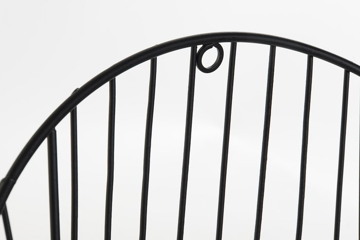 DKD Home Decor Estanteria Pared Colonial Metal Negro 13 x 21 x 32 cm (4 Unidades) DKD Home Decor Estanteria Pared Colonial Metal Negro 13 x 21 x 32 cm (4 Unidades)