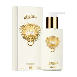 Jean Paul Gaultier Divine Gel de Ducha 200ml, Gel Corporal Hidratante con Fragancia Icónica, Piel Suave y Perfumada