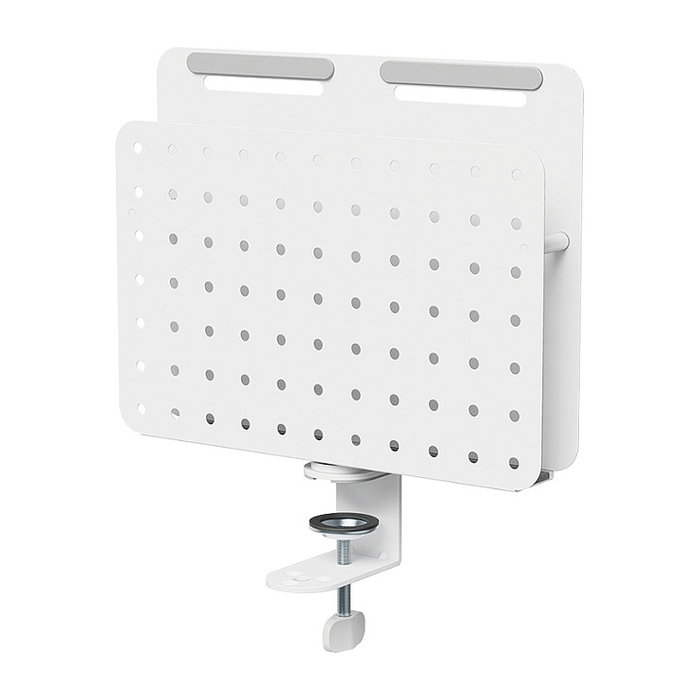 LogiLink Pegboard Clamp-on 362x445mm blanco rotatorio
