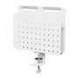 LogiLink Pegboard Clamp-on 362x445mm blanco rotatorio