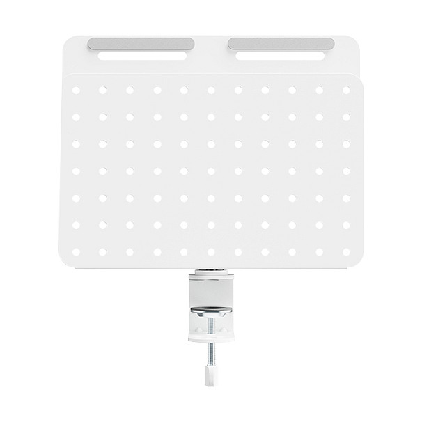 LogiLink Pegboard Clamp-on 362x445mm blanco rotatorio