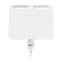 LogiLink Pegboard Clamp-on 362x445mm blanco rotatorio