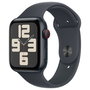 Apple Watch SE GPS + Cellular 44mm Medianoche con Caja de Aluminio y Correa Deportiva Negra Talla M/L