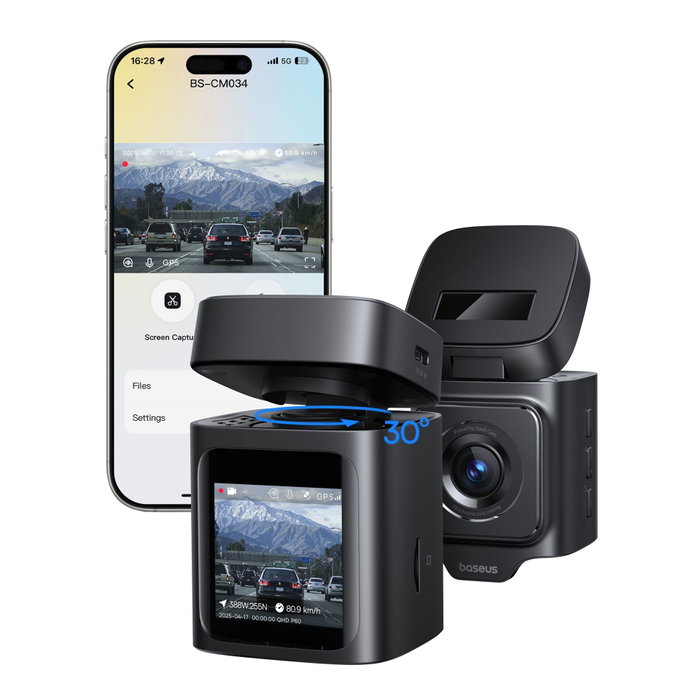 Baseus PrimeTrip VD1 Pro Dash Cam 4K Black Baseus PrimeTrip VD1 Pro Dash Cam 4K Black