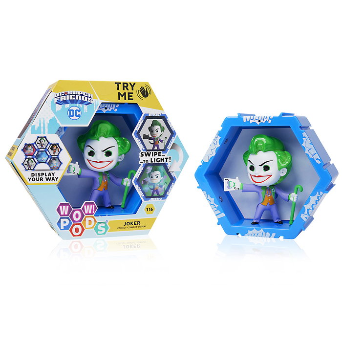 Wow Pods Joker DC Super Friends Figura Coleccionable con Luces LED