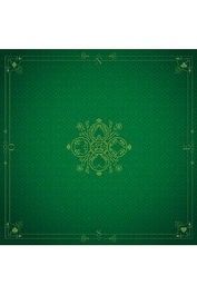 Sas Trade Invaders Alfombra de Neopreno 60 x 60 cm Verde Oscuro