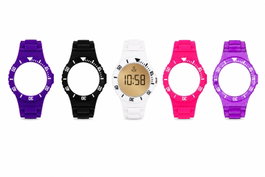 Yot CP40162-SP03 Reloj Digital Unisex con 5 Correas Intercambiables
