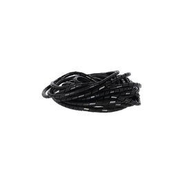 XLC BR-X151 Protector de cables espiral 4mm 10m Negro