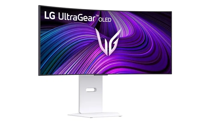 LG UltraGear 34GX90SA-W Monitor Gaming OLED Curvo 34 pulgadas WQHD 240Hz Blanco
