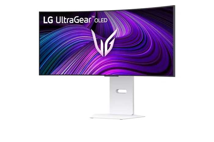 LG UltraGear 34GX90SA-W Monitor Gaming OLED Curvo 34 pulgadas WQHD 240Hz Blanco