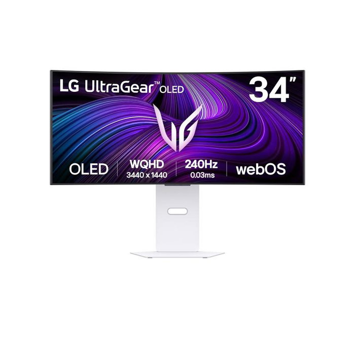 LG Monitor 34GX90SA-W Curvo Ultrawide QHD Nano IPS 144Hz 1ms NVIDIA G-Sync Compatible, 34 Pulgadas