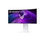 LG UltraGear 34GX90SA-W Monitor Gaming OLED Curvo 34 pulgadas WQHD Blanco