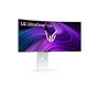 LG UltraGear 34GX90SA-W Monitor Gaming OLED Curvo 34 pulgadas WQHD Blanco