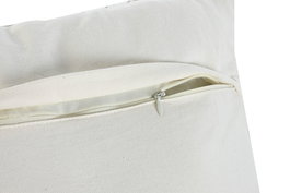 DKD Home Decor India 24 Cojin Boho Algodon Bordado a Mano 45 x 45 cm (2 Unidades)