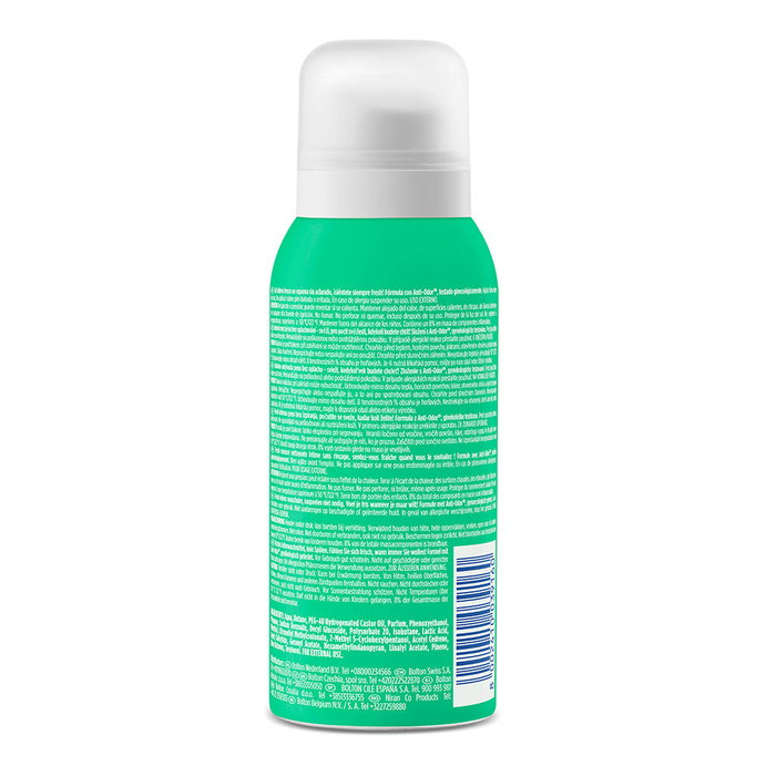 Chilly Espuma sin Aclarado Spray Higiene Íntima Femenina, Frescor Duradero, 100 ml