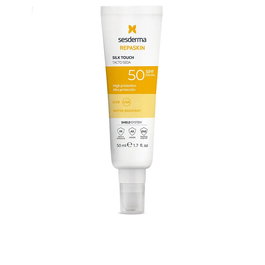 Sesderma REPASKIN FACIAL SPF50 toque seda Protector Solar Facial 50 ml Toque de Terciopelo No Comedogénico