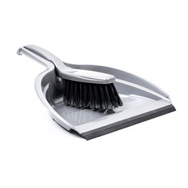 Universal 1421 Cepillo Panadero con Pala Recogedor de Goma, PVC, Azul, 33 x 23 x 8 cm