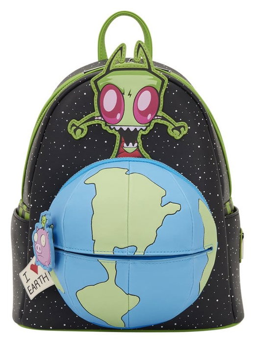 Nickelodeon by Loungefly Mochila Mini Invader Zim Glow