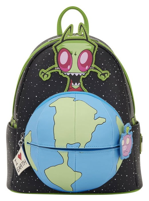 Nickelodeon by Loungefly Mochila Mini Invader Zim Glow